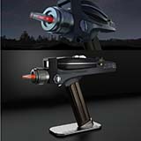 スタートレックのフェザー銃風学習リモコン。9種のアクションを割当