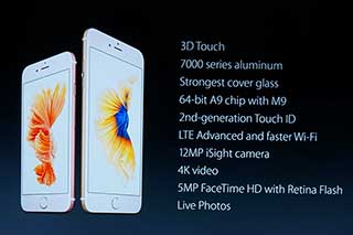 iPhone 6s/6s Plus発表。4K動画撮影対応で9月25日発売 - AV Watch