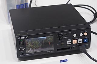 【小型軽量！動画編集に！】PMW-PZ1　SONY 4Kメモリープレーヤー☆ 小型軽量の業務用4Kメモリープレーヤーを発売 | ニュース