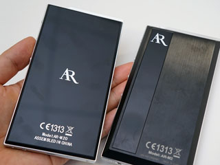 ARのエレガントなハイレゾプレーヤーが薄型化。「AR-M20」参考