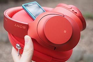 SONY ワイヤレスヘッドホン MDR-100ABN レッド 赤 SONY ( ソニー ) h.ear on MDR-100A P 送料無料 | サウンドハウス