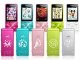 ウォークマンS」の春限定ディズニーモデル。刻印を5種類から選択