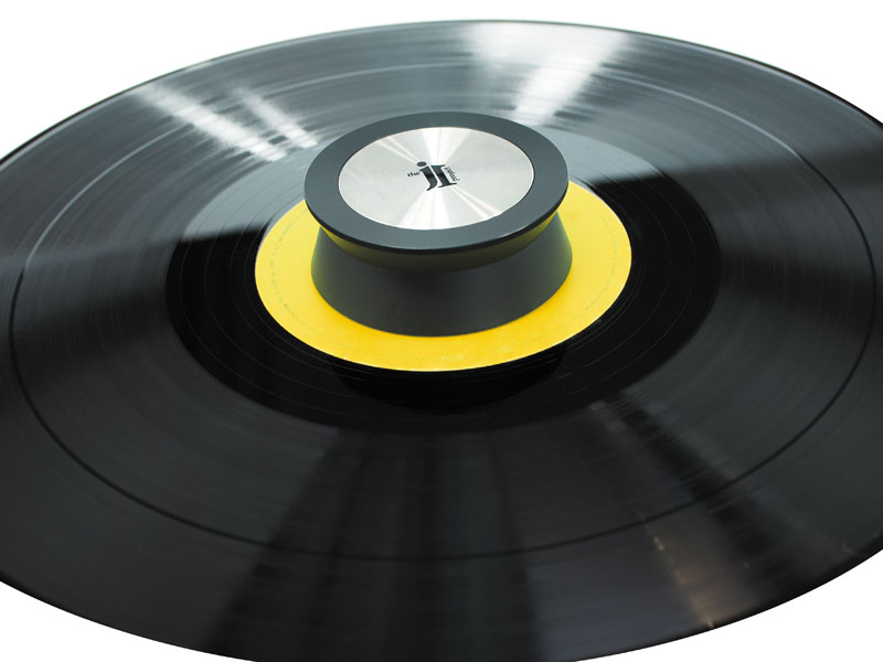 レコードスタビライザー「PRST-M」の使用イメージ