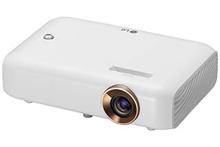 壁から38cmで100型画面を投写、LGプロジェクタ「Minibeam」の超短焦点