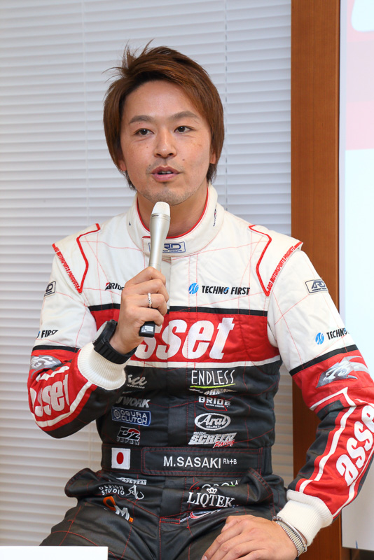 「GAZOO Racing 86/BRZ Race」プロクラス参戦中の佐々木雅弘選手