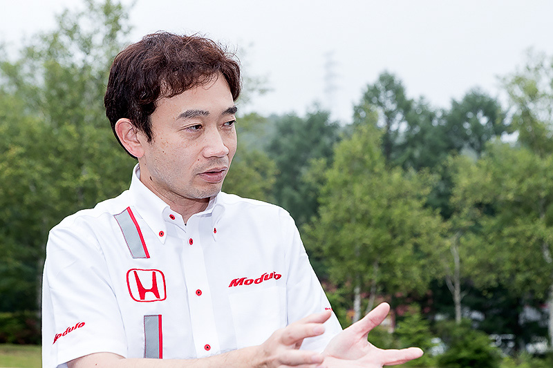 Moduloの開発担当を務める湯沢峰司氏（S660 Modulo担当/第1部登壇）