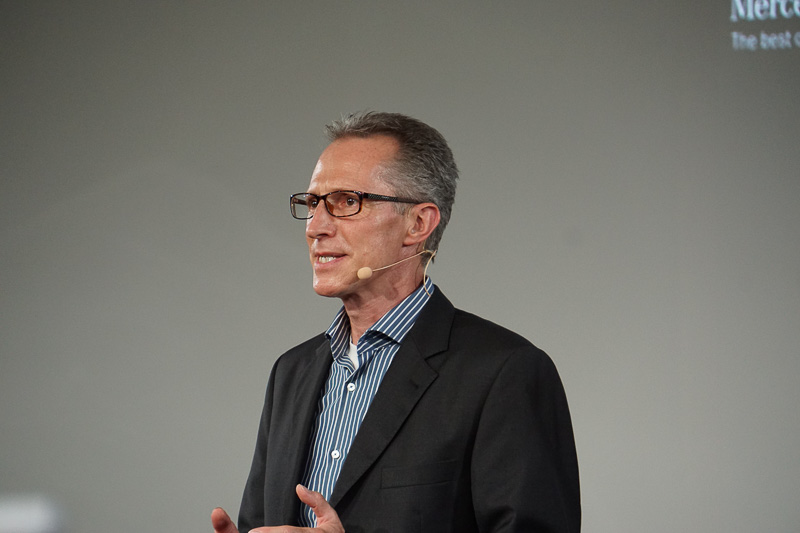 Mercedes me connect開発担当のアンドレアス・ハフナー氏