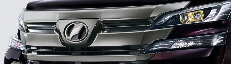 フードモール＆フロントグリル＆ミッドグリル