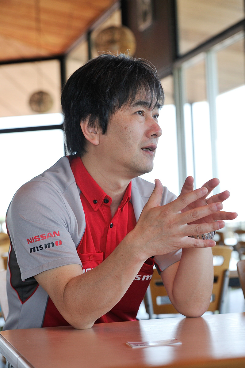ニッサン・モータースポーツ・インターナショナル株式会社 セールス＆マーケティング部 企画グループ マネジャー 碓氷公樹氏