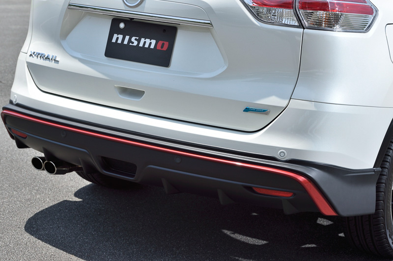 リアアンダースポイラーもオフロードでの走破性に影響しない範囲内でのエアロ形状となっている