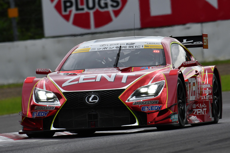 38号車 ZENT CERUMO RC F（立川祐路/石浦宏明組、BS）