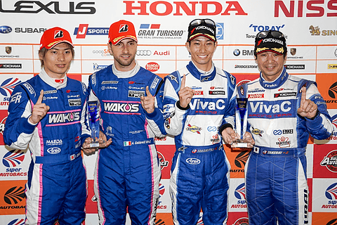 塚越孝充 SUPER GT 第4戦SUGO、6号車 WAKO'S 4CR RC Fがポール獲得 - Car Watch