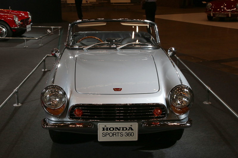 1962年にデビューしたが、発売されることなく終了したスポーツ360。この車両は2012年になってS600のボディの一部や「T360」のエンジン、そしてスポーツ360のオリジナルパーツなどを使い復刻されたもの