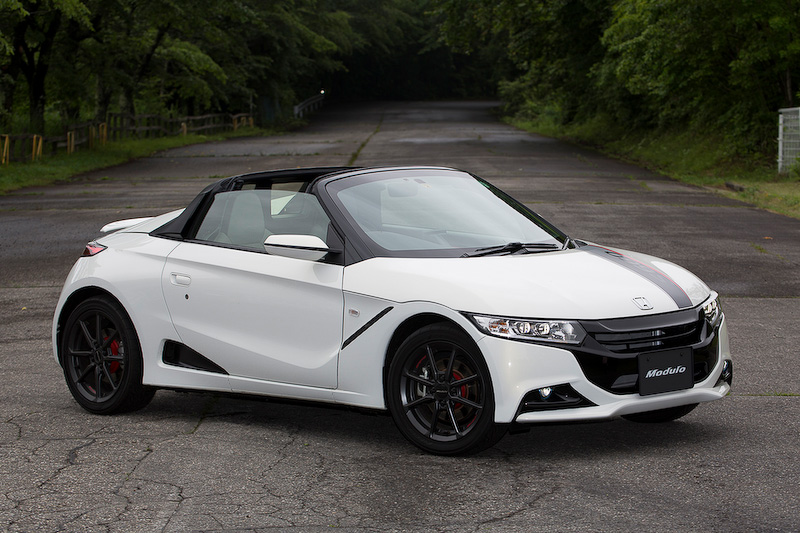 S660 Modulo仕様車のオープンスタイル