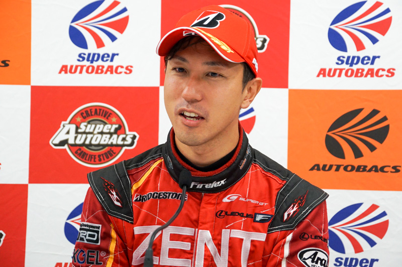 38号車 ZENT CERUMO RC Fの石浦宏明選手