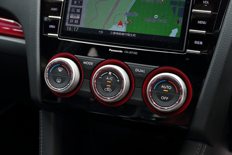 WRX S4 tS コンセプトのインテリア