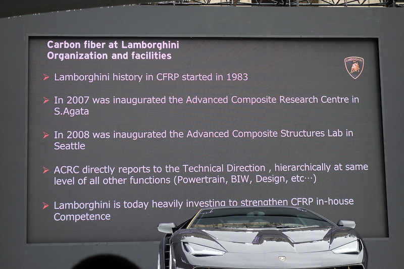 レッジャーニ氏が示したプレゼン資料