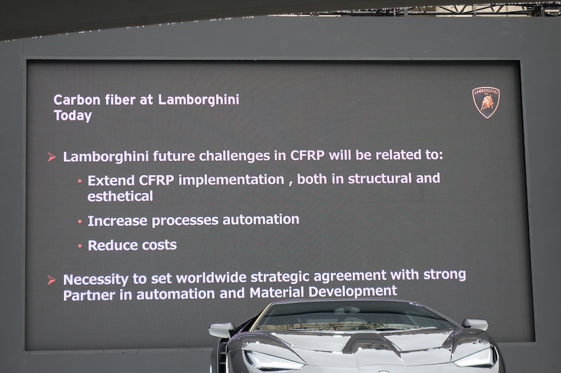 レッジャーニ氏が示したプレゼン資料