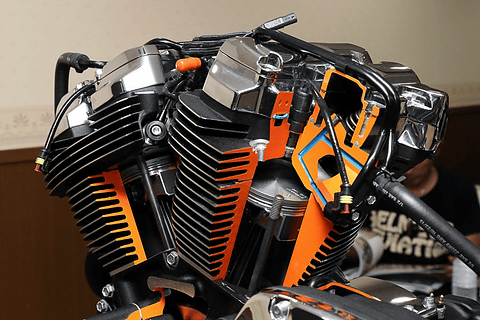 C*読様 M8 ツーリングモデル用 2-1マフラー 未使用新品 ハーレー