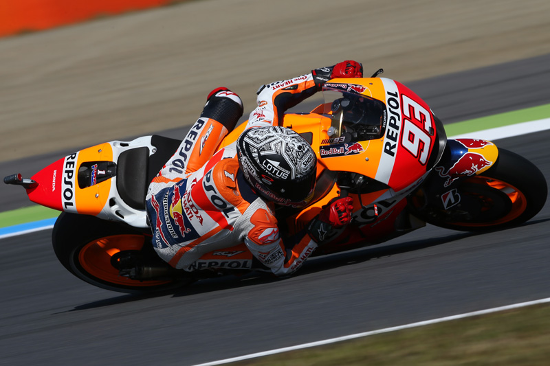 現在総合1位のマルケス選手（モビリティランド提供）