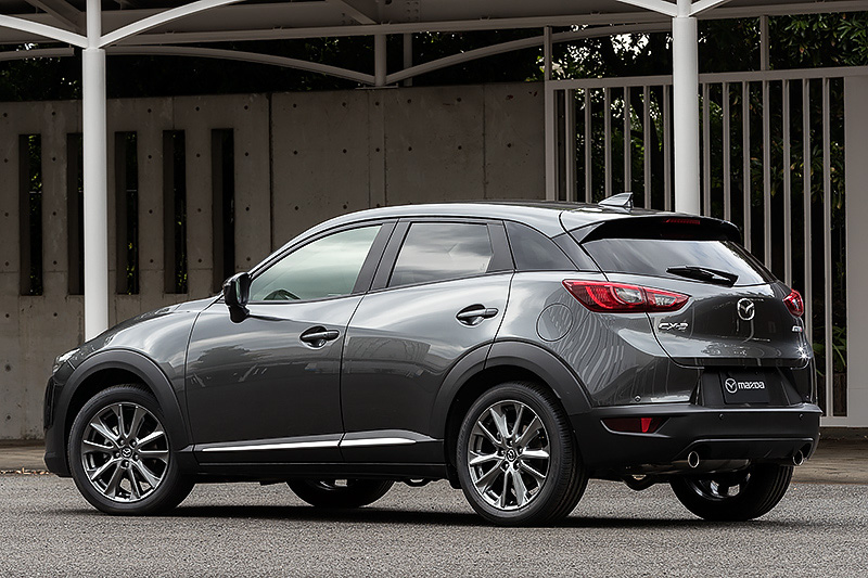 撮影車両はXD Noble Brown。ボディカラーはマシーングレープレミアムメタリック