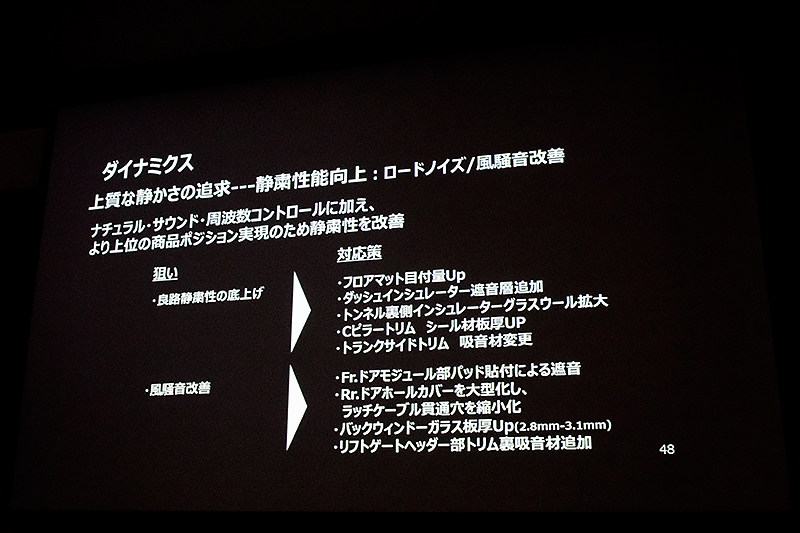 上質な静かさを追求