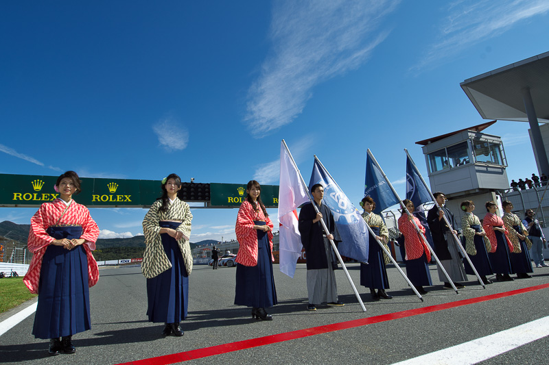 決勝前のコースのようす