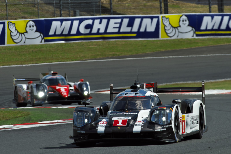 1号車 ポルシェ919 Hybrid（ティモ・ベルンハルト/マーク・ウェバー/ブレンダン・ハートレー組）