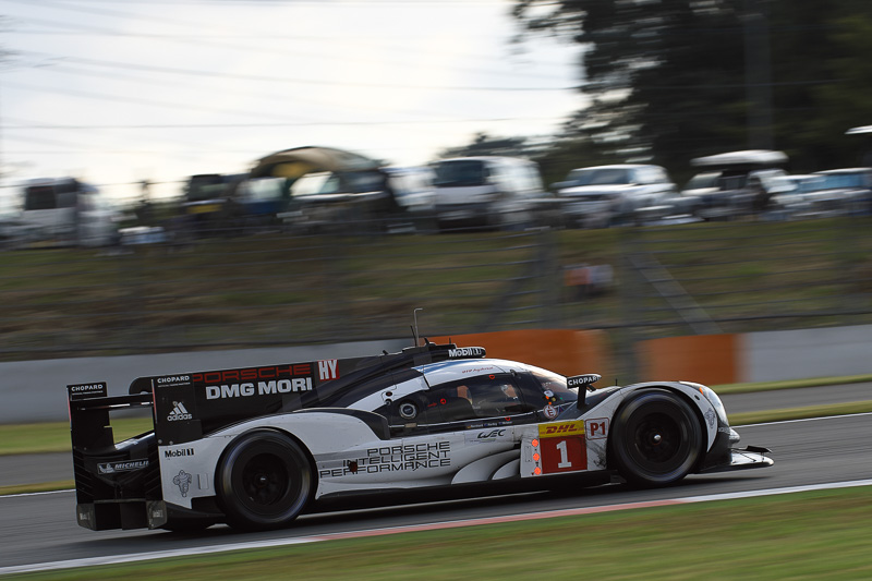 1号車 ポルシェ919 Hybrid（ティモ・ベルンハルト/マーク・ウェバー/ブレンダン・ハートレー組）