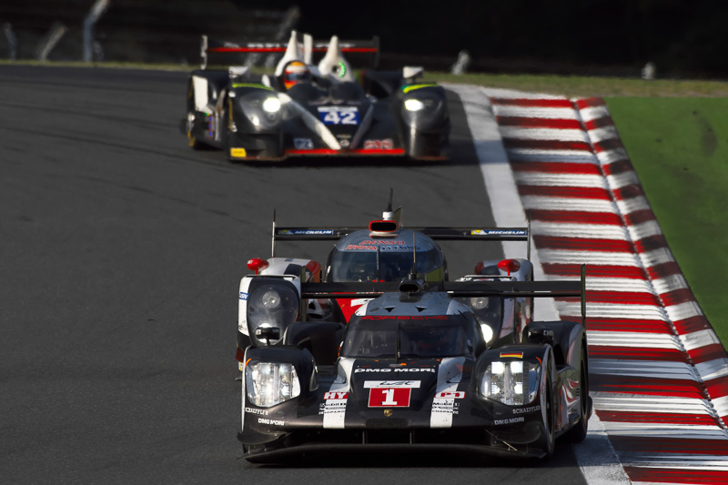 1号車 ポルシェ919 Hybrid（ティモ・ベルンハルト/マーク・ウェバー/ブレンダン・ハートレー組）