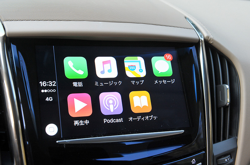 「CUE（キャデラックユーザーエクスペリエンス）」にApple CarPlayを採用