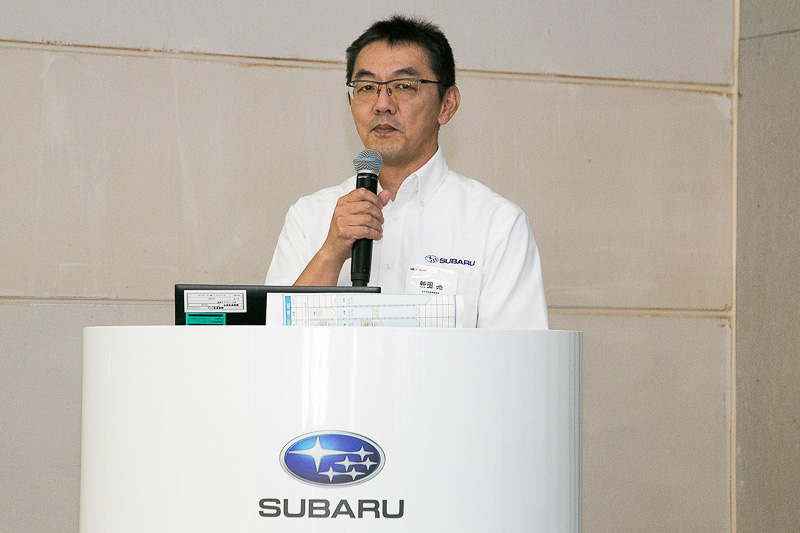 富士重工業株式会社 第一技術本部 車両研究実験総括部 部長の新田亮氏