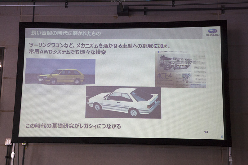 レオーネはAWDなど新技術を投入したが、販売は今ひとつに終わった