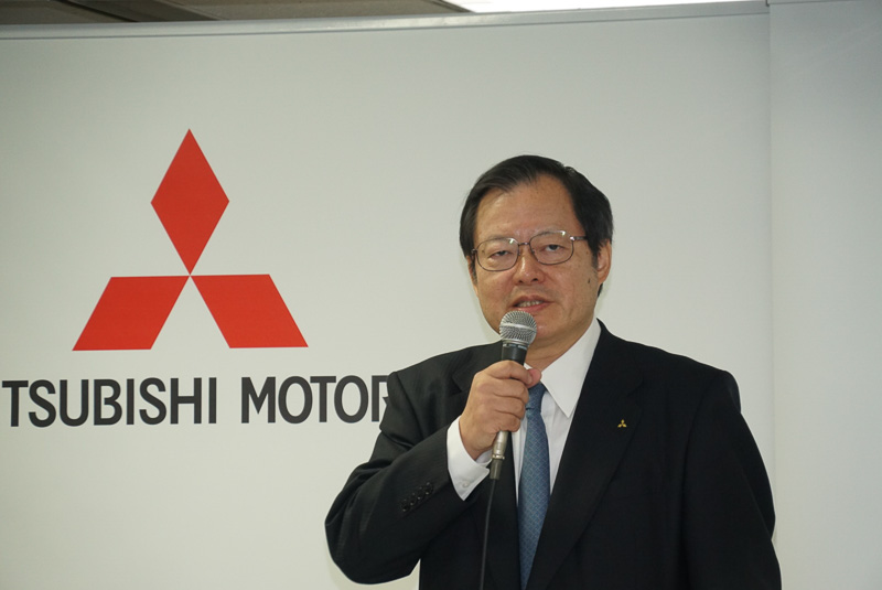 三菱自動車工業株式会社 取締役 副社長執行役員の池谷光司氏