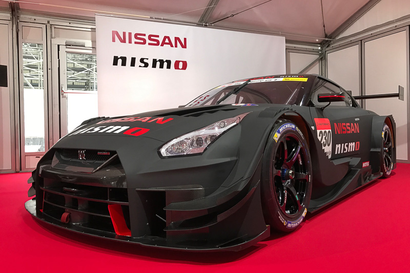2017年仕様の「Nissan GT-R NISMO GT500」