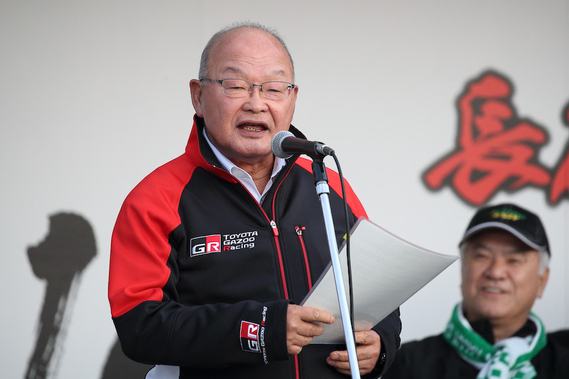 トヨタ自動車株式会社 専務役員 嵯峨宏英氏