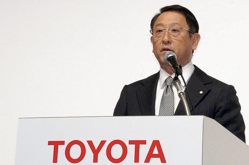 トヨタ自動車株式会社 代表取締役社長 豊田章男氏