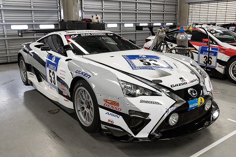 ニュルブルクリンク24時間レースに出場したLEXUS LFA Code X（2015年）。こちらもSP-PROクラスで優勝している