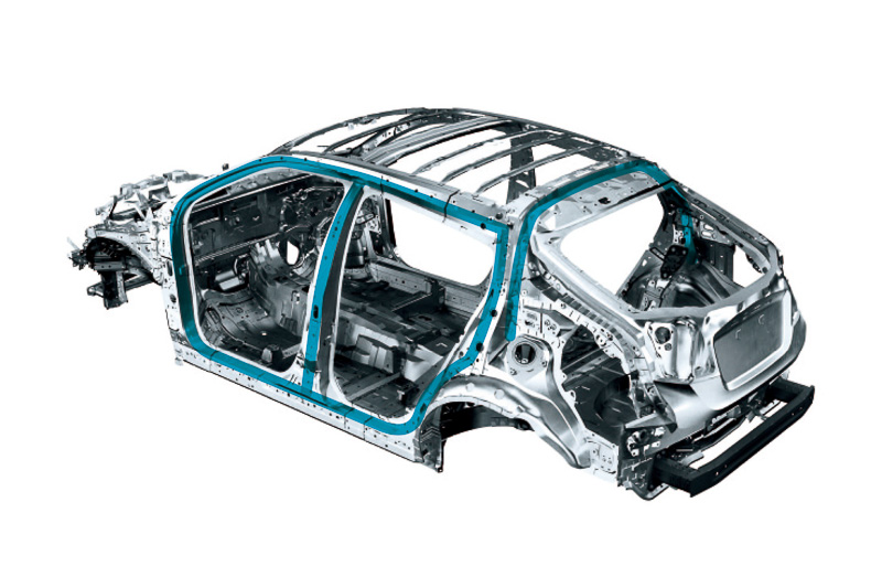高剛性ボディと高強度キャビン