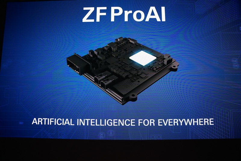 ZFが同日発表した「ZF Pro AI」