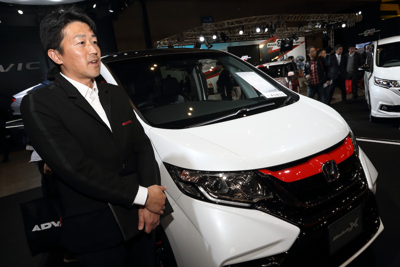 「STEP WGN Modulo X-Special Edition」については株式会社ホンダアクセス 開発部の清松氏から紹介