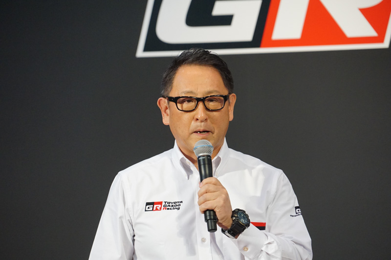 トヨタ自動車 代表取締役社長 豊田章男氏