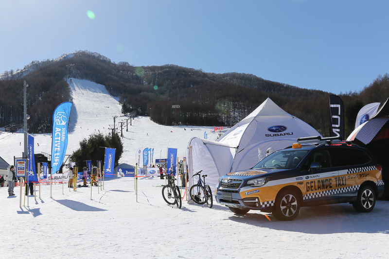 会場となったエコーバレースキー場