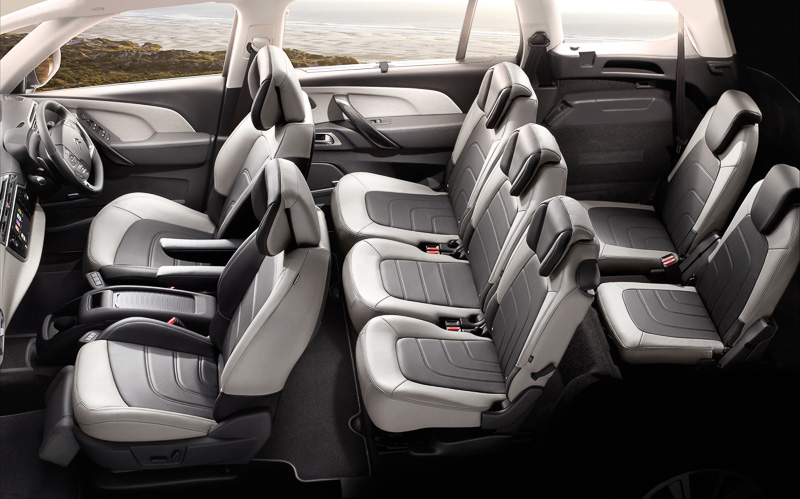 7シーターモデルとなる新型「グランド C4 ピカソ」