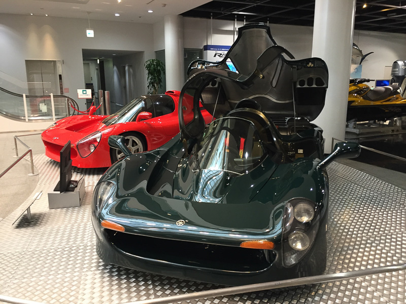 グリーンの車両は初展示