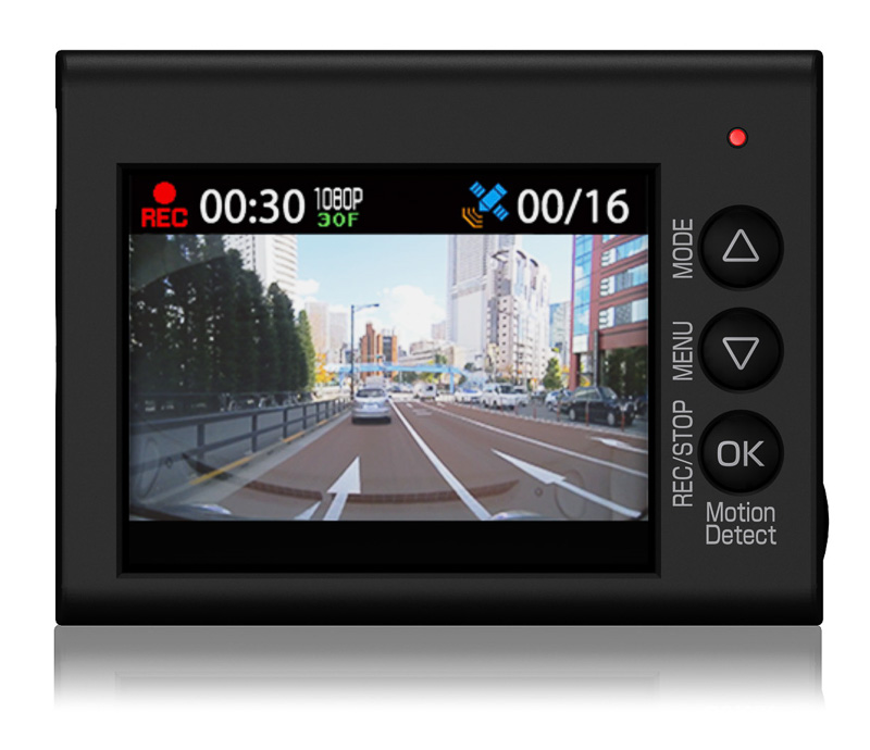 2.0インチ フルカラーTFT液晶を採用