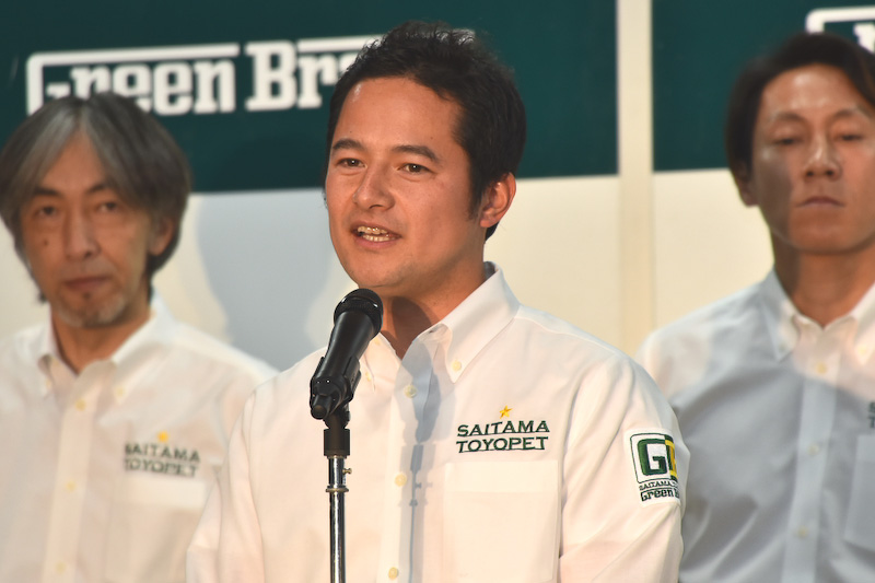 SUPER GTに参戦する番場琢選手