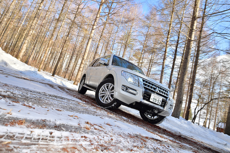 トルクフルな走りが自慢のパジェロ