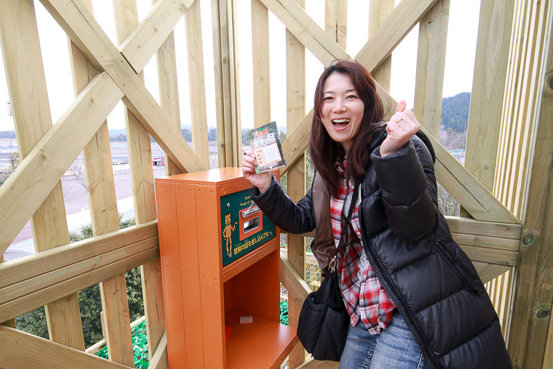 ゴールの時刻を刻印。スタンプはあまり集められなかったけど24分でクリア