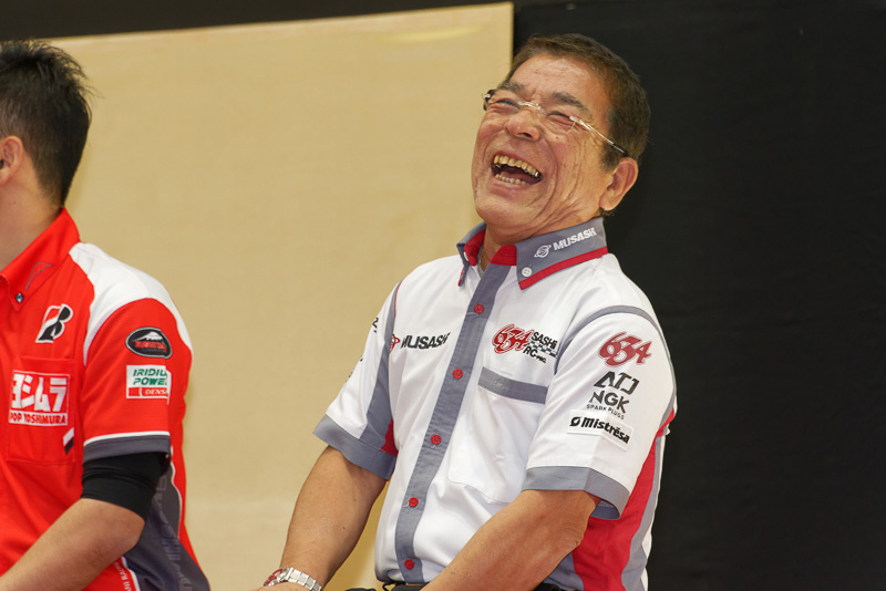 MuSASHi RT HARC-PRO. Honda 本田重樹監督